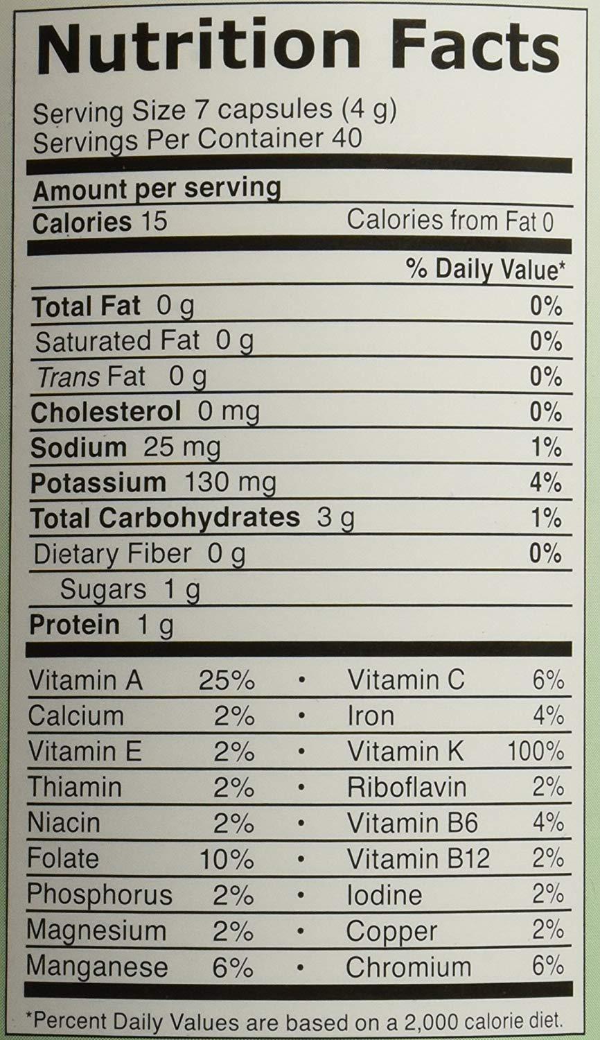 AIM International AIM Barleylife Juice Powder of Young barly Plants and Powerful antioxidants Capsules (Two Pack) 560 Capsules Total
