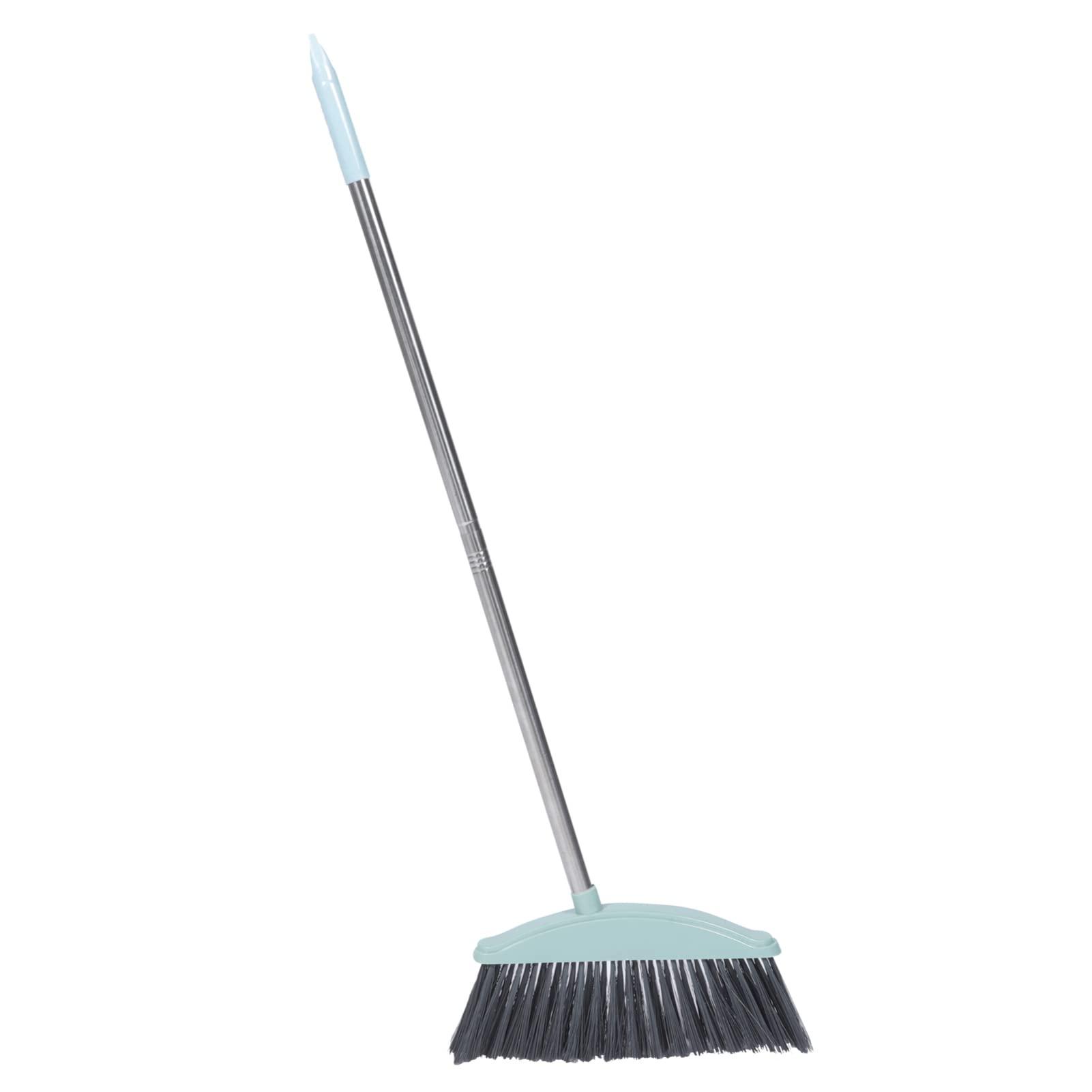 Yardwe Yardwe Indoor Outdoor Broom Floor Cleaning Broom with Long Handle Heavy- Duty Household Brooms for Home Kitchen