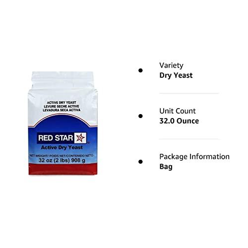 Red Star Red Star Active Dry Yeast, Value Size 1 Pack (2 Pound Ea)