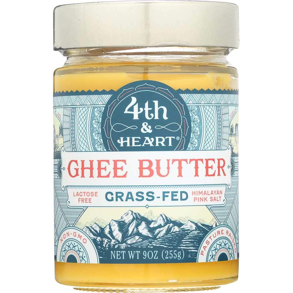 4th & Heart 4th and Heart Himalayan Pink Salt Ghee Butter, 9 Ounce - 6 per case.