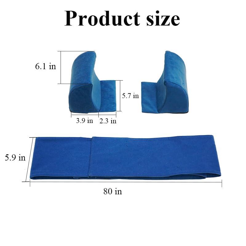 SXZCYX SXZCYX Lateral Support for Wheelchair Side Guards, Adjustable Wheelchair Side Arm Lateral Support Cushion, Wheelchair Wedge Back Cushion, Wheel Chair Cushions Wheelchair Accessories