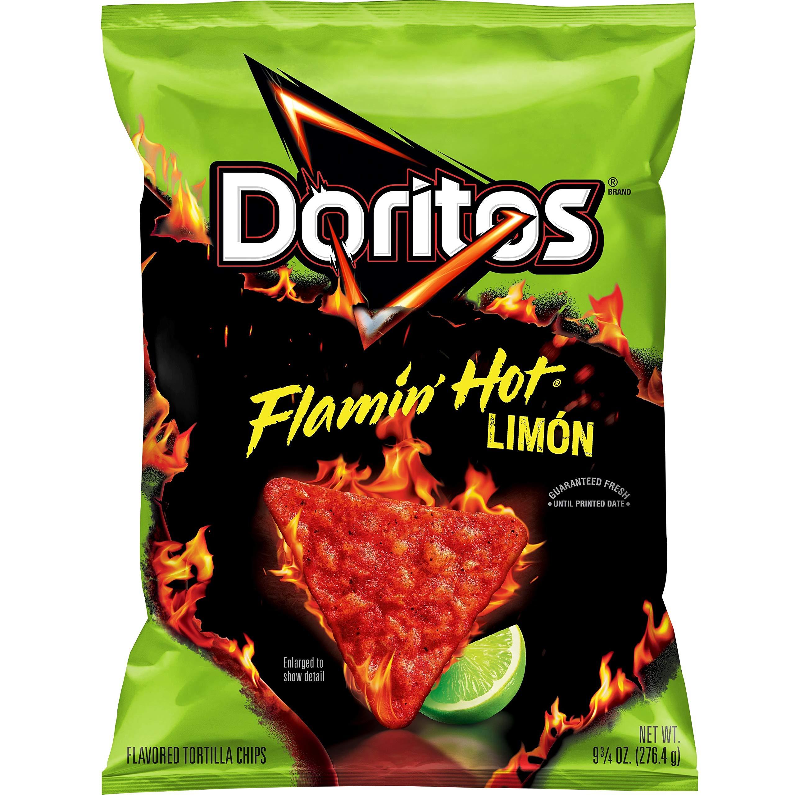 Doritos Doritos Tortilla Chips, Flamin' Hot Limon, 9.75oz Bag