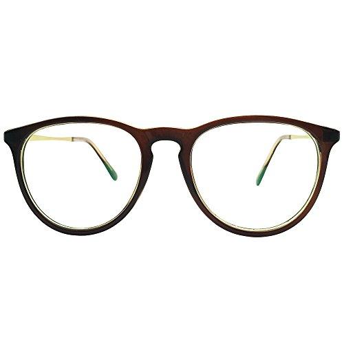 Southern Seas Southern Seas Computer Reading Glasses +2.25 Brown Oversize Readers Anti Blue Ray Mens Womens Eyewear
