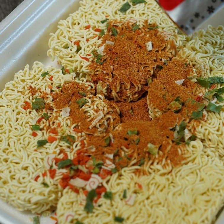 Ajumma Republic Real Spicy Kimchi XL Ramen Noodle Bowl Soup (Only for Mukbang Challengers) Ajumma Republic