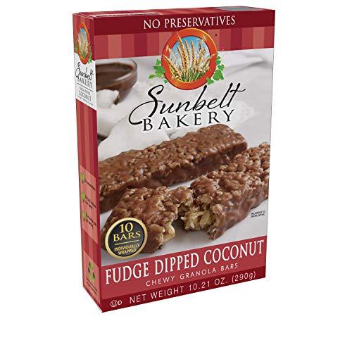 Sunbelt Bakery Sunbelt Bakery Fudge Dipped Coconut Chewy Granola Bars, 50-1.0 OZ Bars (5 Boxes)