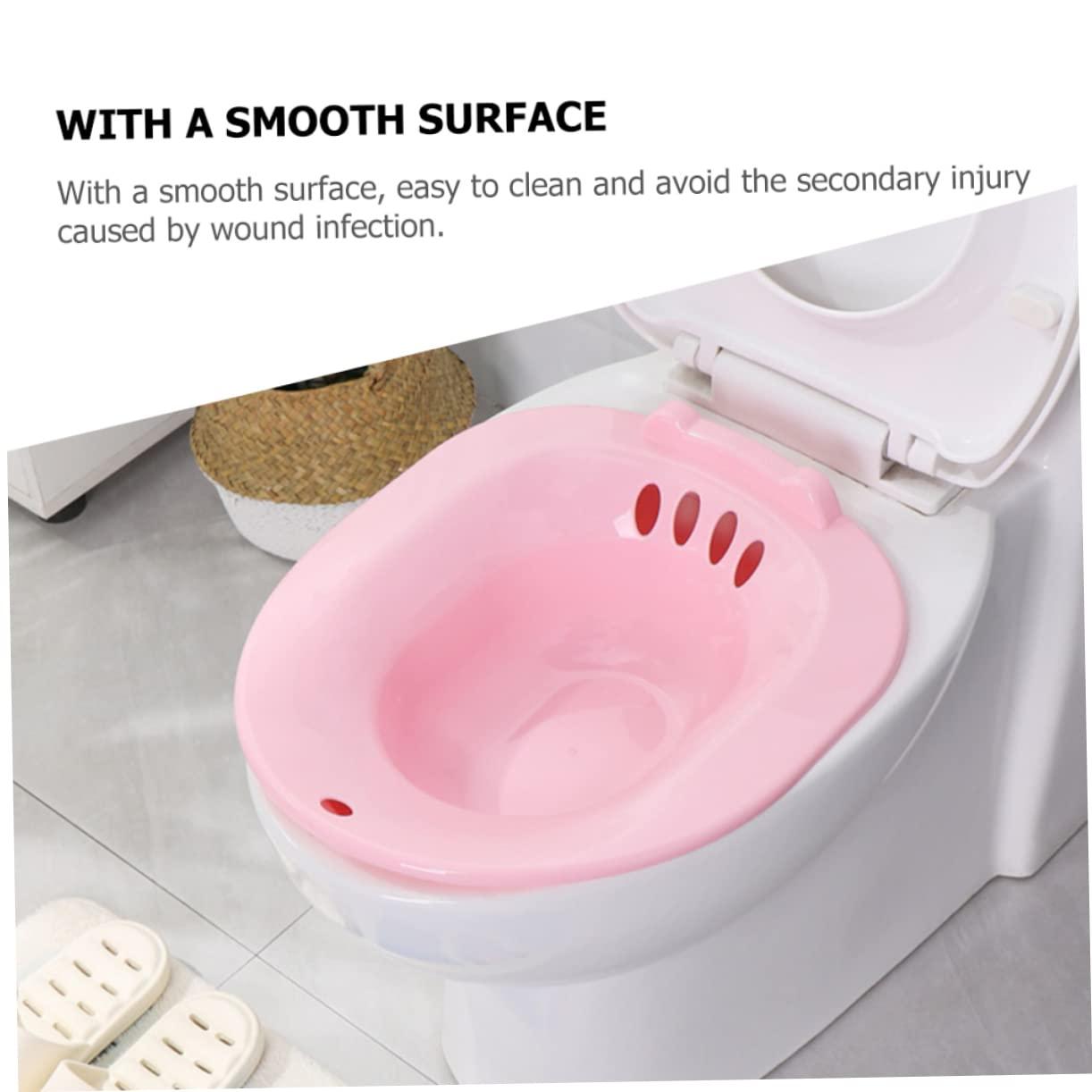 GOOHOCHY GOOHOCHY Toilet Soaking Sitz Bath Tub for Personal Hemorrhoids Relief Postpartum Care Made of Smooth Material