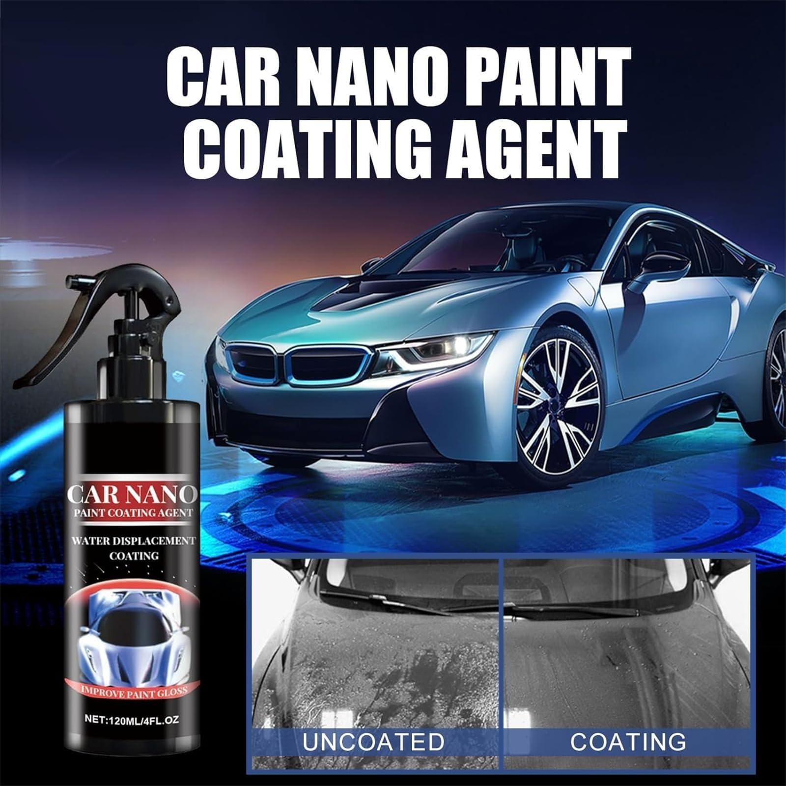 NineLife Basics Nano Car Spray - Scratch Repair & Auto Nano Ceramic Coating Polishing Spray (100ML, 3 PCS)