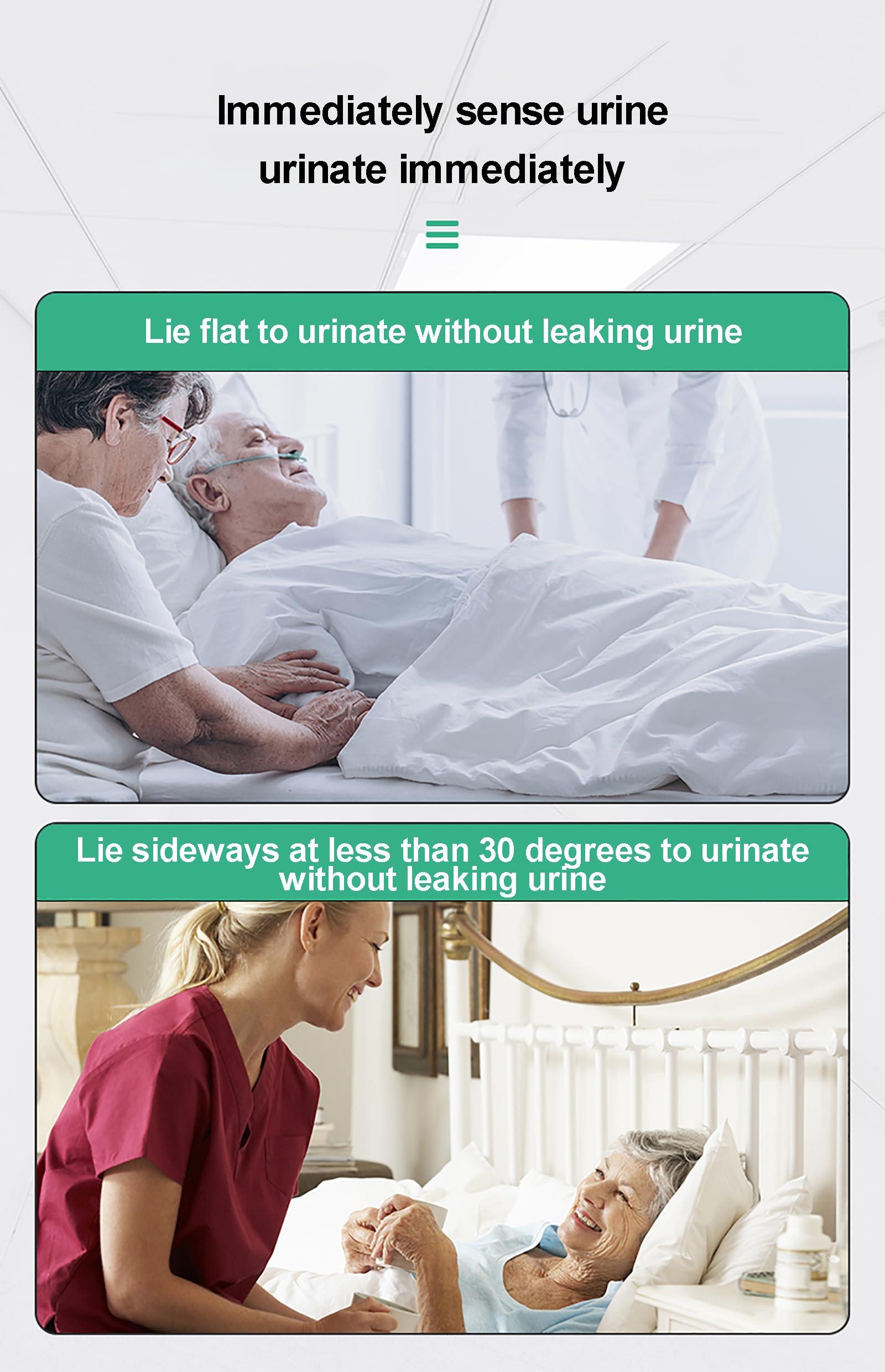 HZFAIGLL HZFAIGLL Intelligent Electric Urine Collector with 2000 ml Urinal, Automatic Sensing, Easy to Clean, Bed Rest Anti-Leakage Design, Immediately Absorb Urine