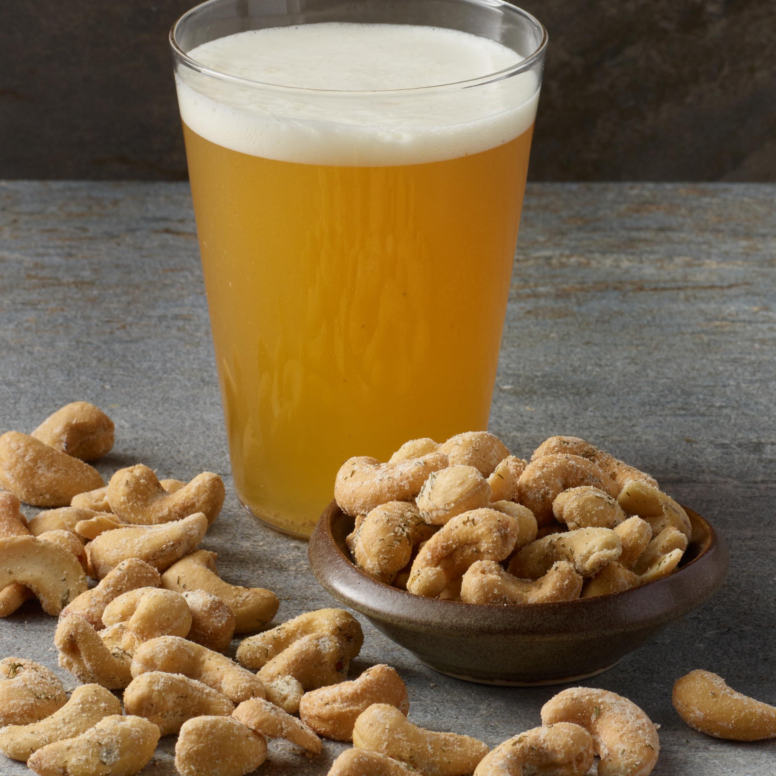 Planters PLANTERS Dill Pickle Cashews, Whole Cashews, Individual Nuts Snack Packs, Party, Plant-Based Protein, Snack for Adults, After School snacks for Kids, Flavored Cashew, Kosher, 5oz Bag