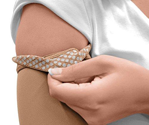 Solaris Exo Strong Compression Arm Sleeve XL Short Beige 20-30 Silicone