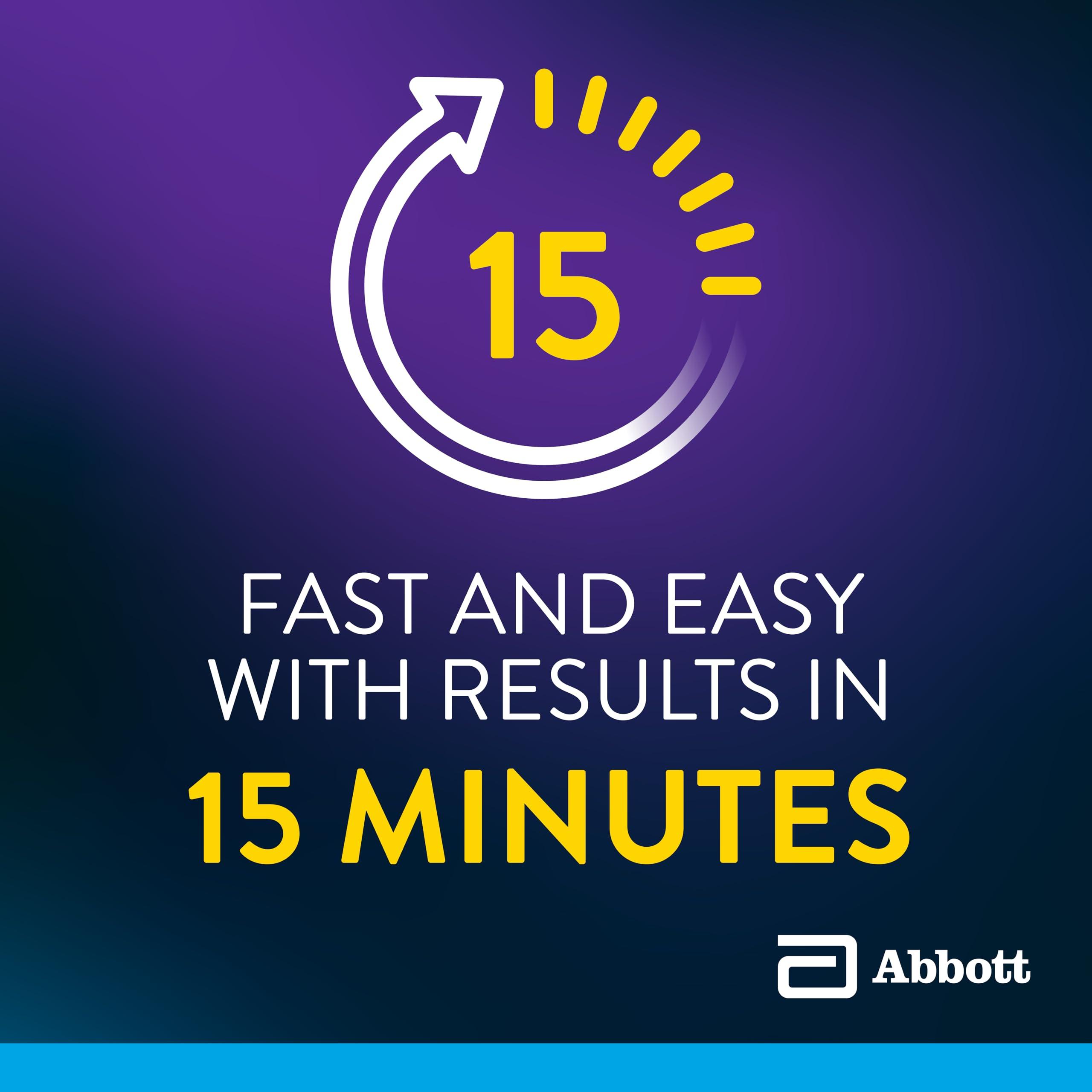 BinaxNOW BinaxNOW COVID-19 Antigen Self Test, 1 Pack, 4 Tests Total, COVID Test With 15-Minute Results Without Sending to a Lab, Easy to Use at Home