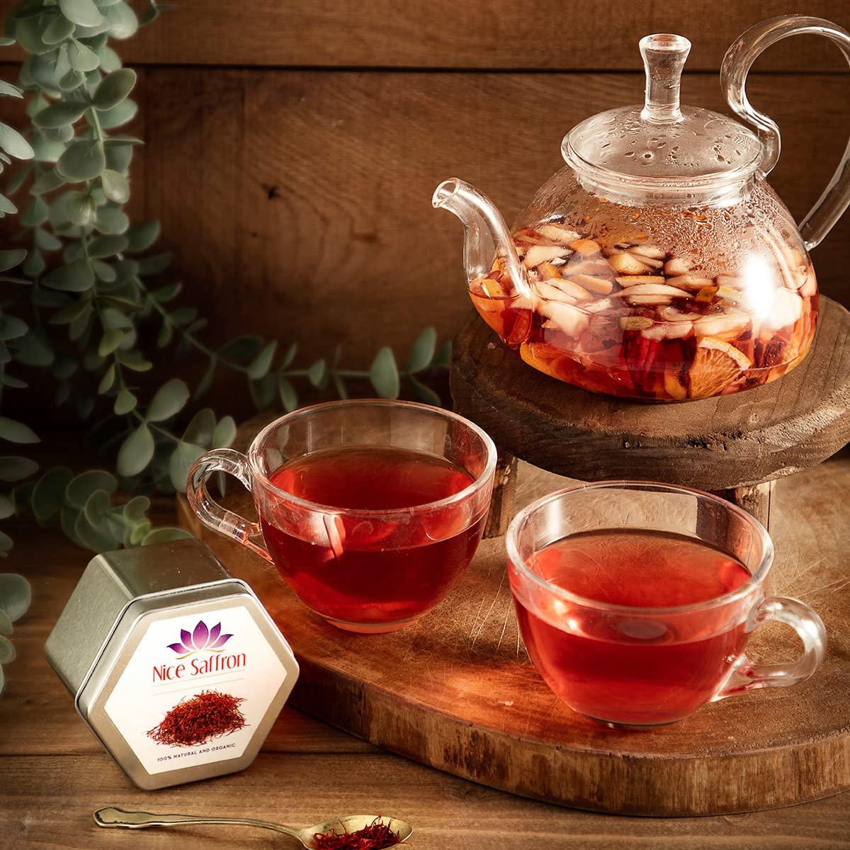 Nice Saffron Nice Saffron Premium Organic Saffron Powder Deep Red (5 Grams)