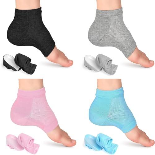 Lovejdrsiey Rizzboost Height Increase Insoles, Height Max Socks, Height Max Insoles 3 Inches,Half Height Increase Insoles, Invisible Shoe Lift Heel Pads,Foot Socks (3.5cm, Black+Pink)