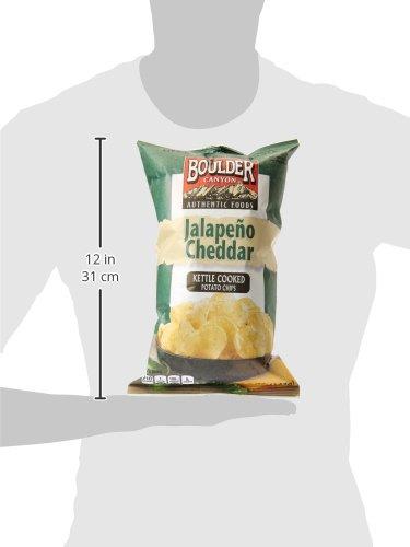 Boulder Canyon Boulder Canyon Jalapeno Cheddar Kettle Cooked Potato Chips, 5 oz