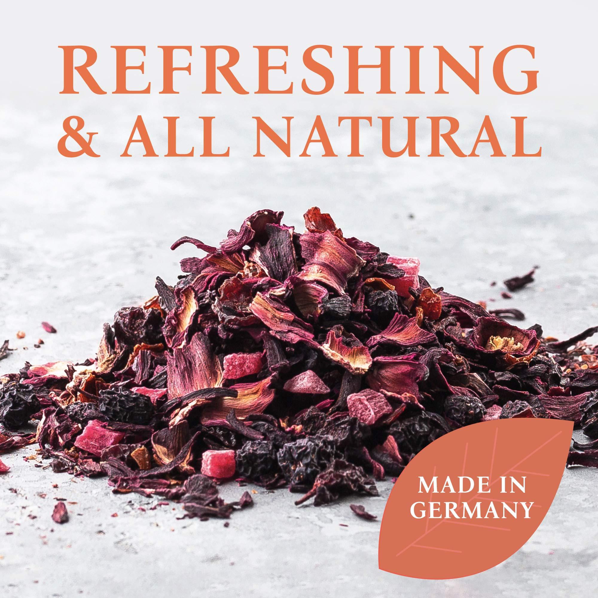 TerraVita Raspberry Pu-erh Tea (25 tea bags, ZIN: 530902) - 3 Pack