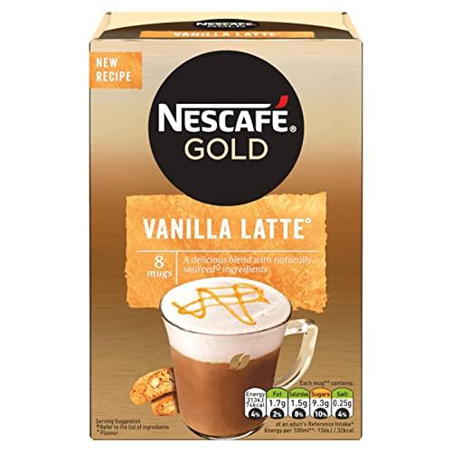 Nescafé Nescafe Vanilla Latte 8 x 18.5g - Pack of 6