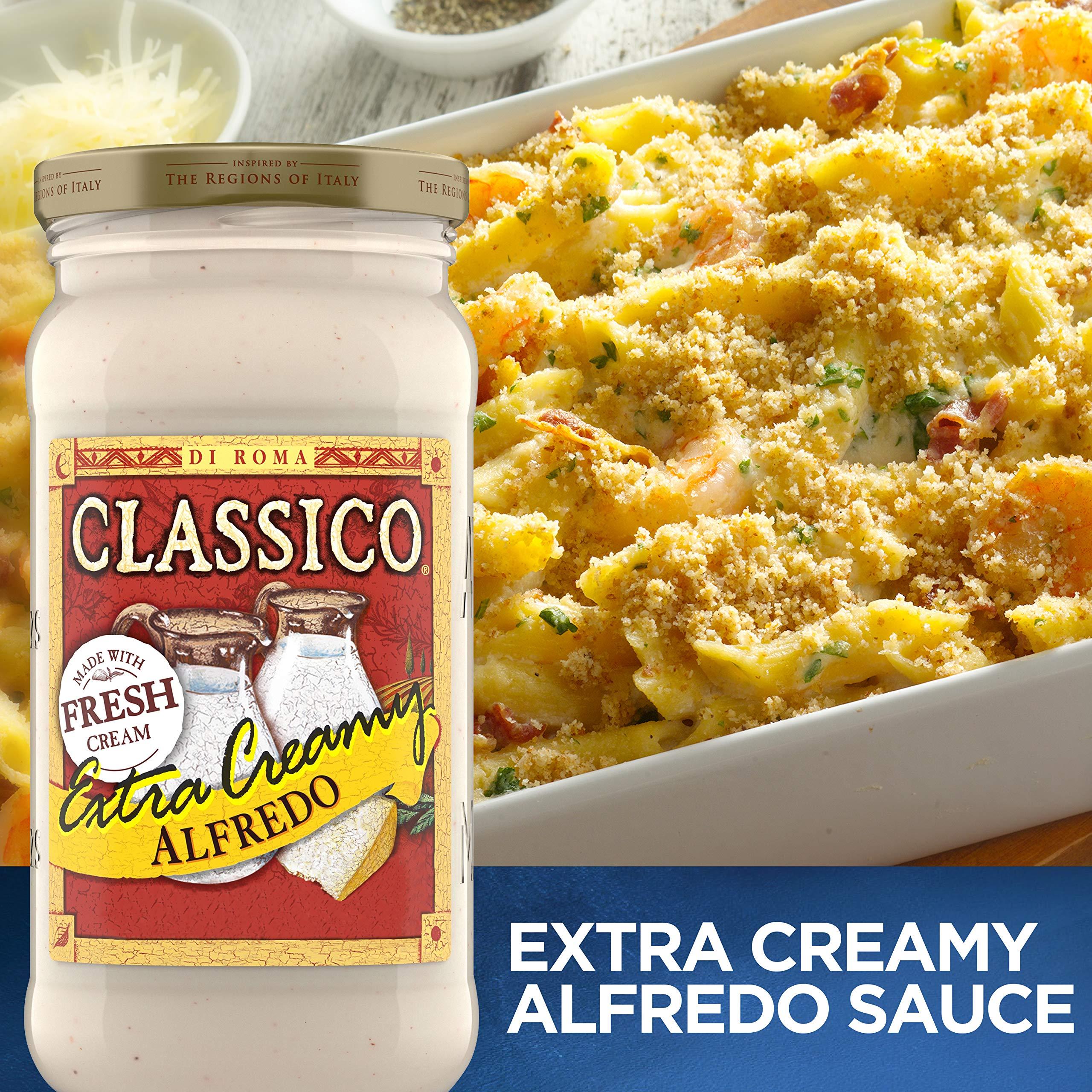 CLASSICO Classico Extra Creamy Alfredo Pasta Sauce (15 oz Jar)