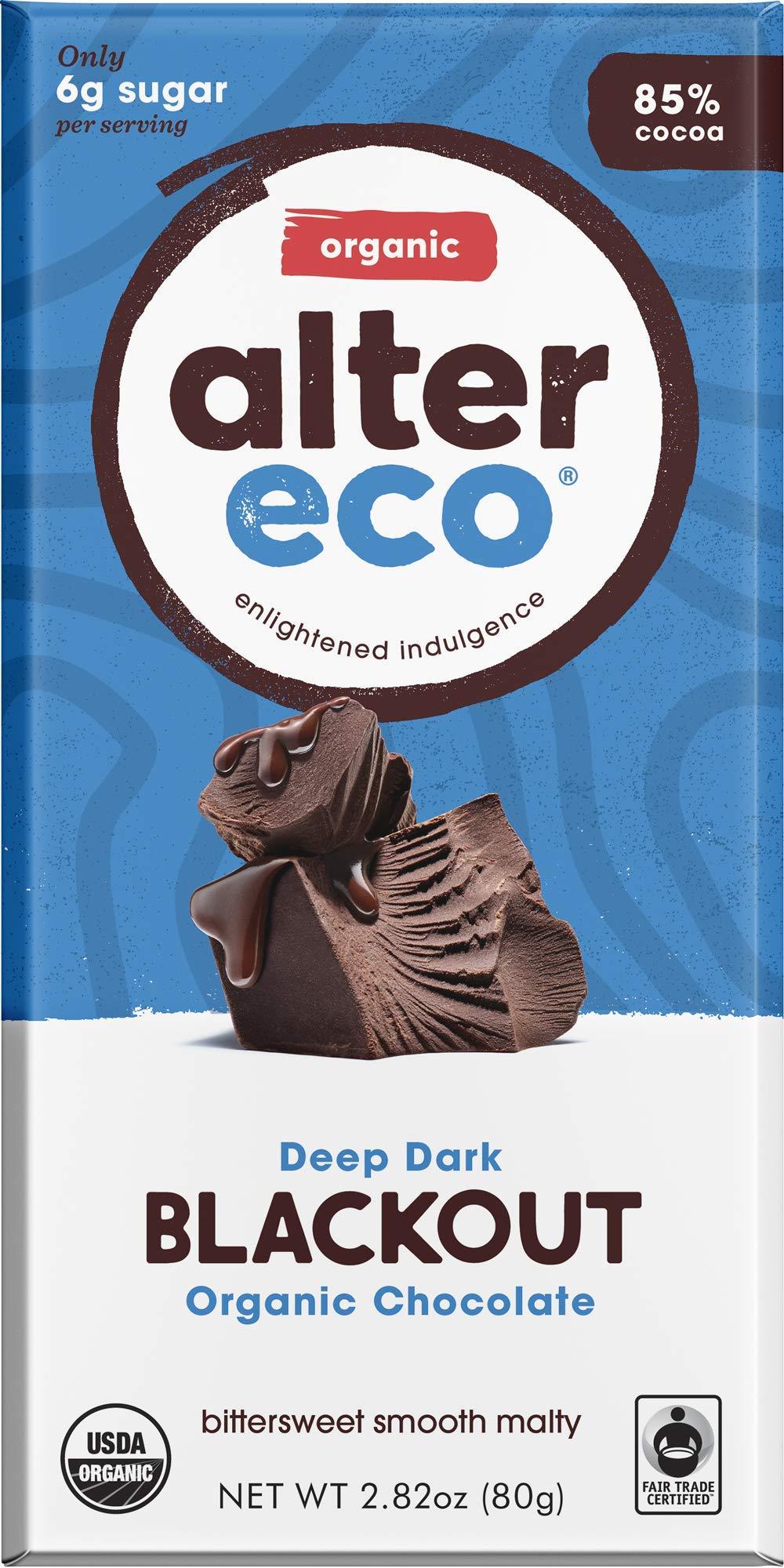 Alter Eco Alter Eco Dark Blackout Organic Chocolate 85% Cocoa - 2.82 oz2