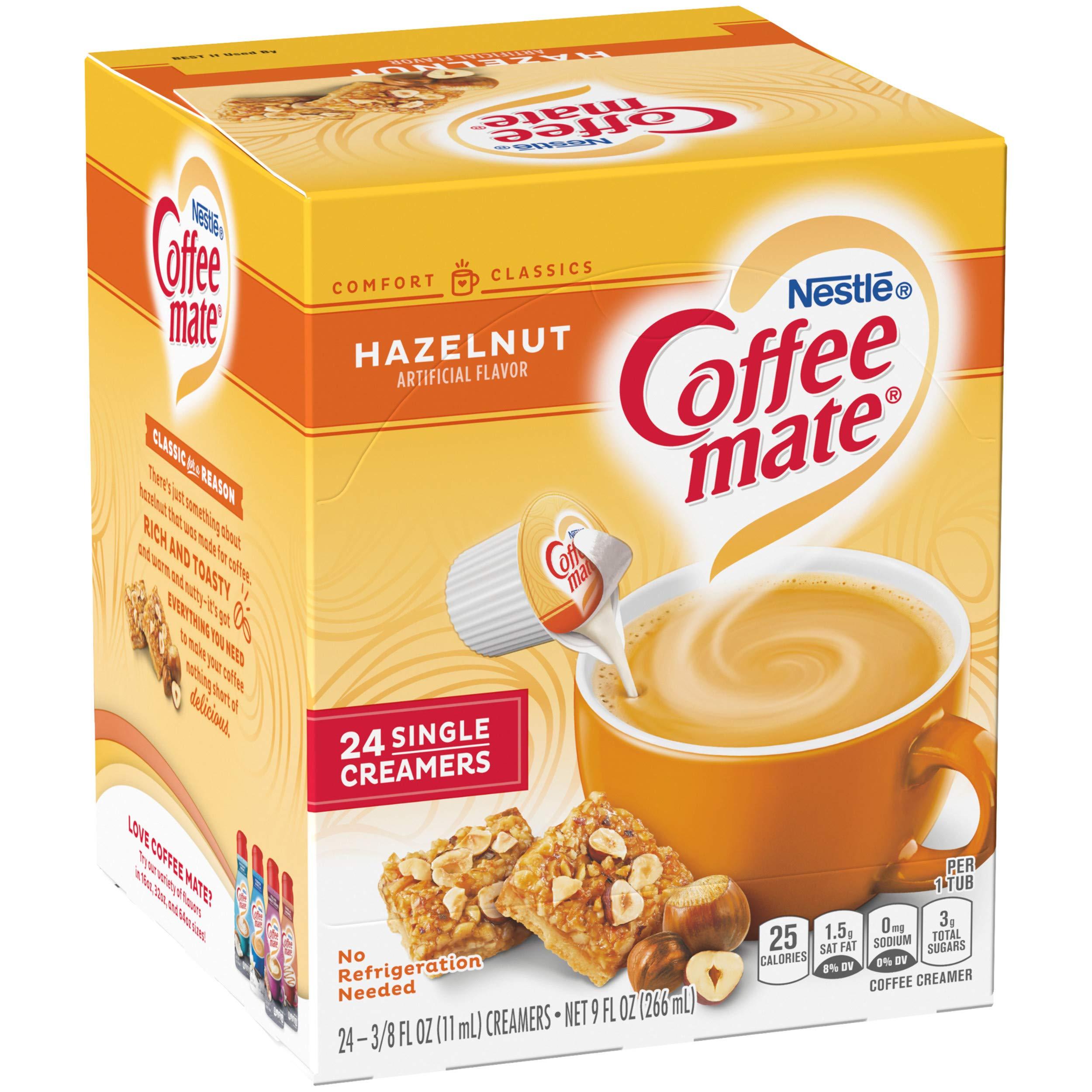 Nestle COFFEE MATE Hazelnut Liquid Coffee Creamer 24 ct Box