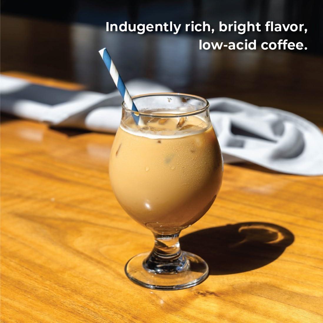 TRUCUP trcup Low-Acid Medium Roast Coffee (12 Ounce, French Press)