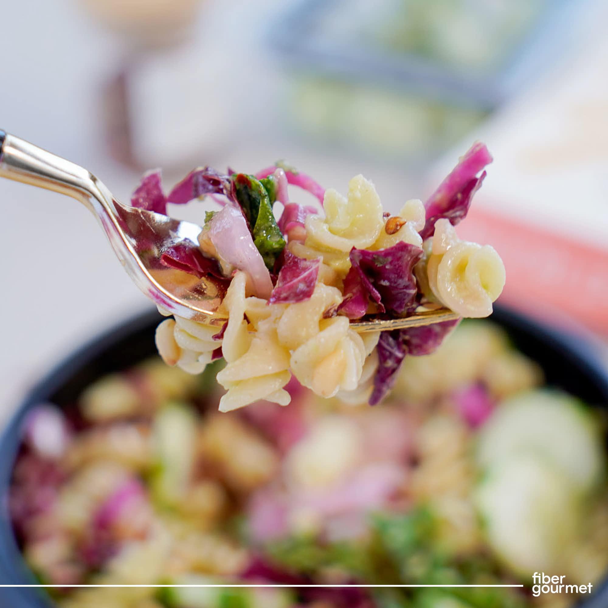 Fiber Gourmet Fiber Gourmet Pasta Light Rotini Pasta Low Net Carb, Fiber-Rich, Low Calorie, Healthy Pasta Made in Italy, Kosher, Vegan, Non-GMO 8 Oz, Pack of 6