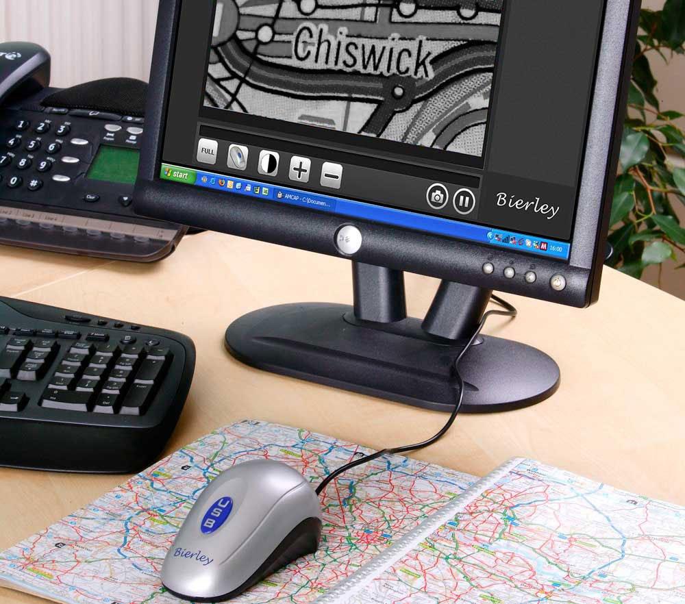 Bierley Bierley MonoMouse-USB-Win Electronic Magnifier
