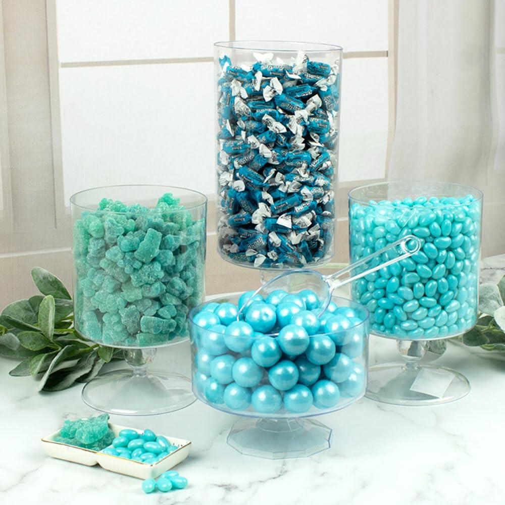 Just Candy Light Blue Candy Favorites Value Size Candy Buffet - Feeds 8-15 People - 4 Candy Types (775 Pcs)