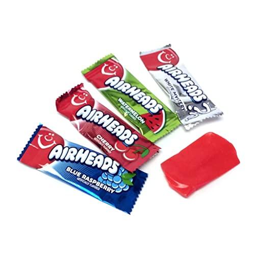 Perfetti Van Melle Airheads Assorted Mini Taffy Bars - 3 LB Bulk Bag