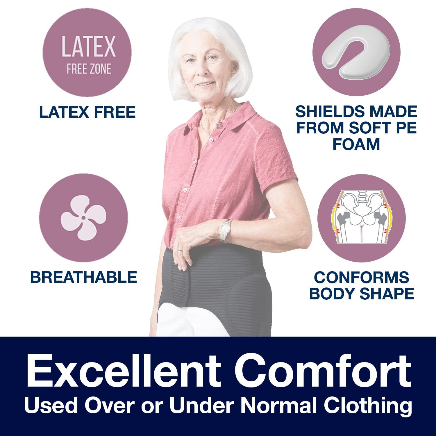 SAFEHIP SAFEHIP Active Hip Protector Belt Fall Fracture Injury Prevention Hip Pads for Elderly Seniors, Comfortable and Breathable to Wear for Men and Women, Extra Large 46-50 inches by TYTEX