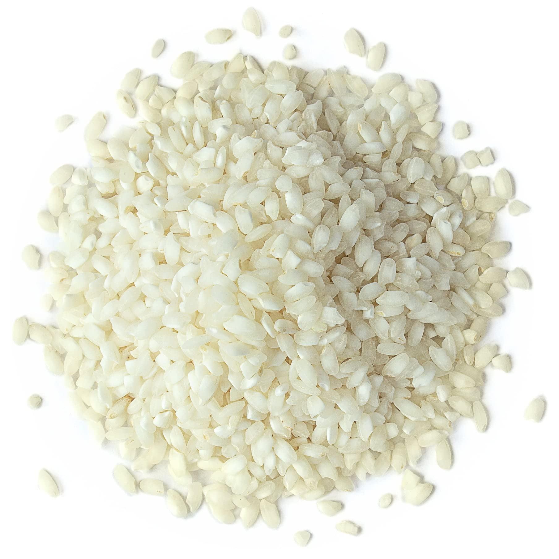 Food to Live Food to Live Organic Arborio Rice, 10 Pounds Non-GMO, Short-Grain White Rice Variety, Superfino, Vegan, Kosher, Bulk. Creamy Texture. Good Source of Protein. For Risotto.