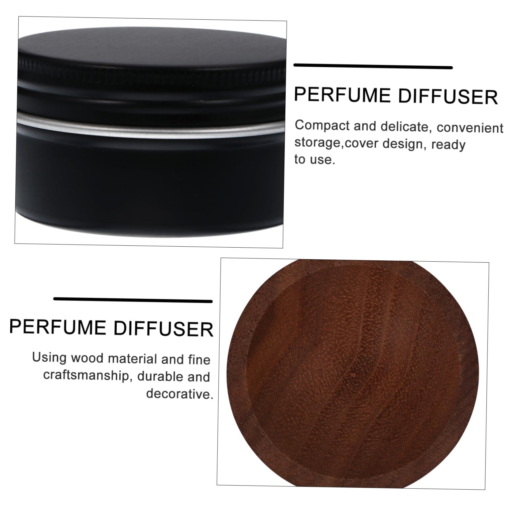 NOLITOY NOLITOY 3pcs Diffuser Scent Oils House Humidifier Auto Humidifiers for Home Lavender Essential Oil Home Ornament Humidifiers for House Essential Oil Perfume Car Brown Wooden