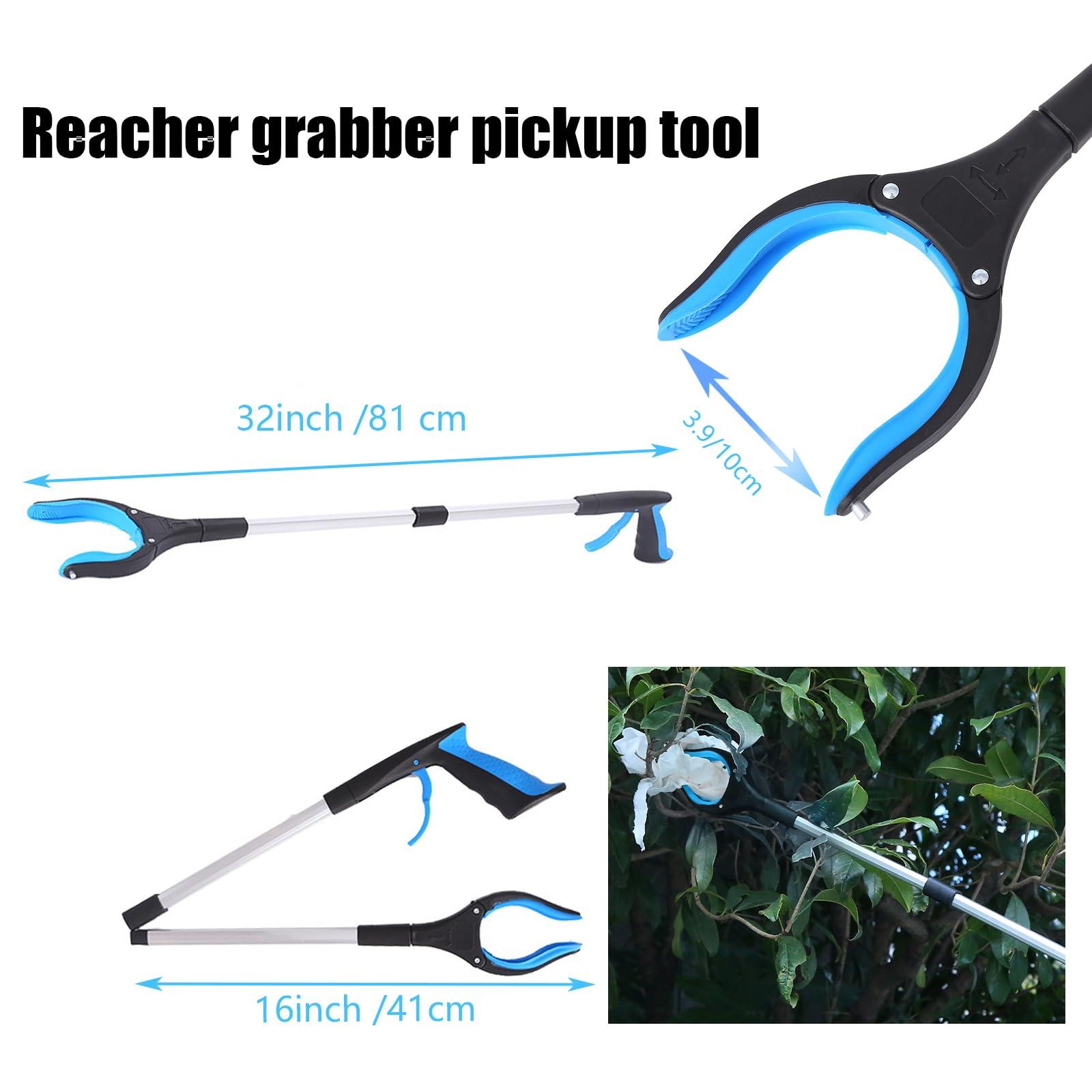 Generic Industrial Grabber Tool Heavy Duty Pick Up Stick Hand Grip Reach Trash Picker,reachers and Grabbers for Seniors
