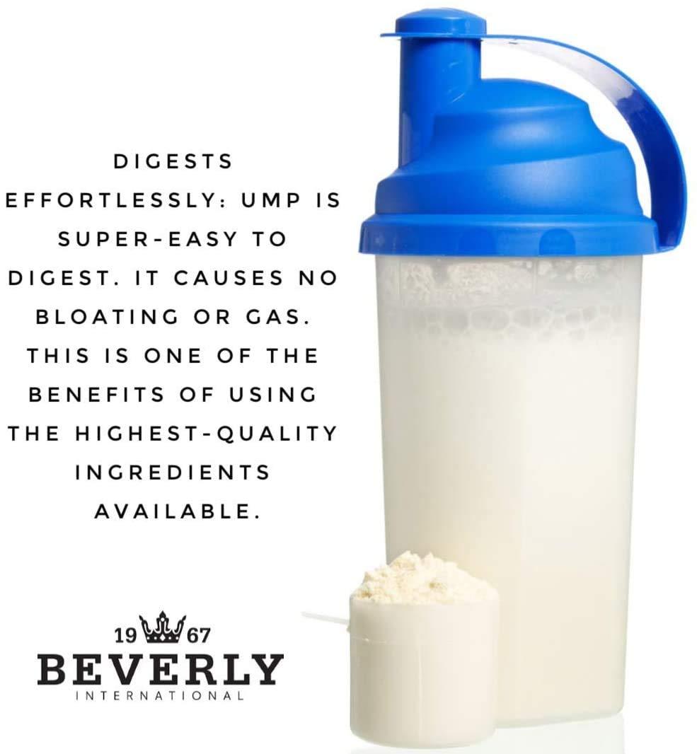 Beverly International Beverly International UMP Protein Powder, Angel Food Cake. Unique Whey-Casein Ratio Builds Lean Muscle. Easy to Digest. No Bloat. (32.8 oz) 2lb .8 oz