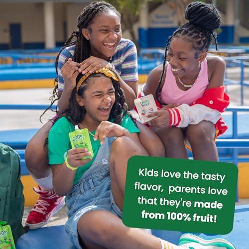 GoGo SqueeZ GoGo squeeZ Applesauce and Fruit Puree Variety Pack, Apple & Cinnamon, 3.2 oz (Pack of 20), Unsweetened Fruit Snacks for Kids, Gluten Free, Nut Free and Dairy Free, BPA Free Pouches