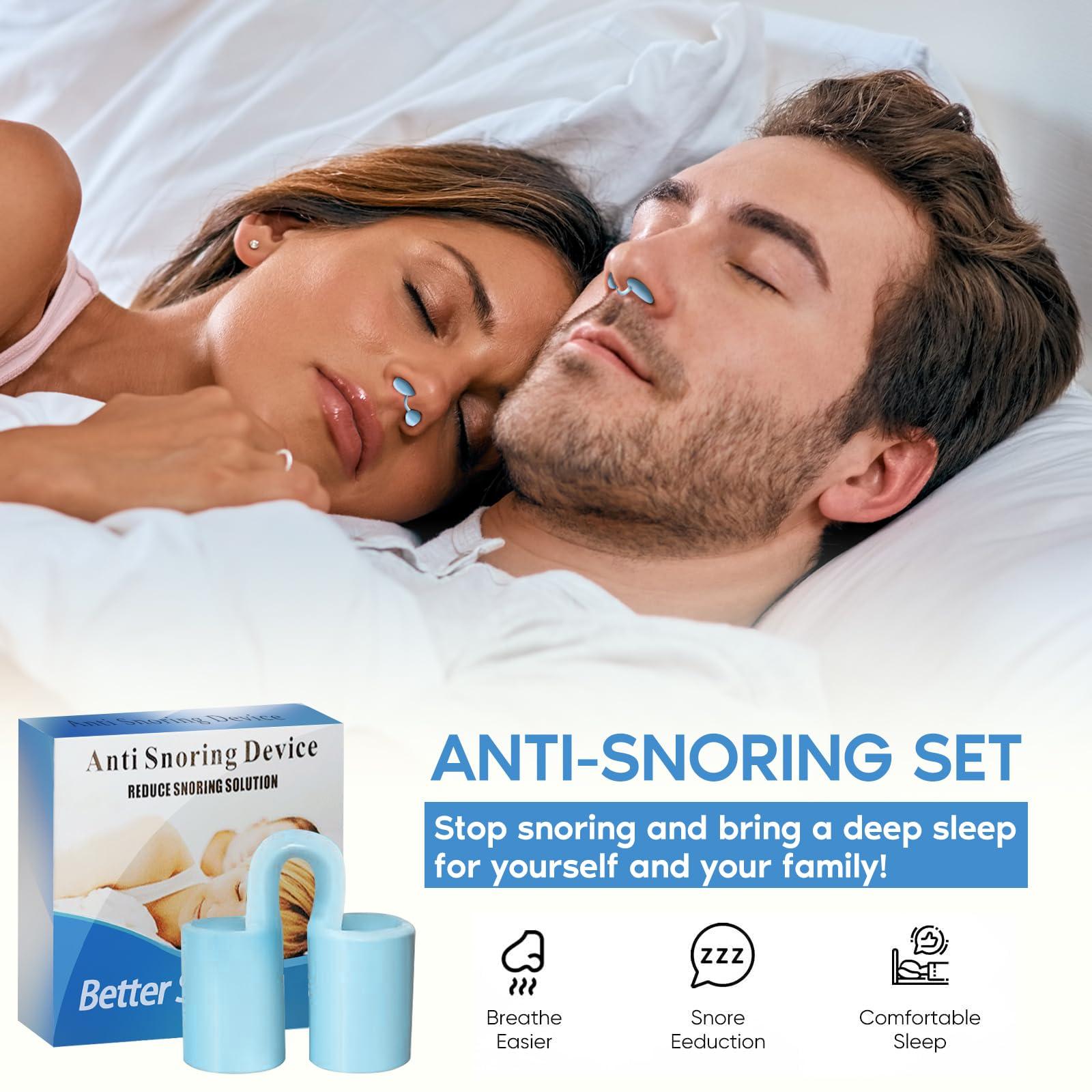 KinomiYa KinomiYa 8pcs Anti Snoring Nose Vents Device That Work, Anti Nose Vents for Snoring Devices, Snoring Devices for Men, Nose Opener for Breathing Sleep, Stop Snoring Devices That Work for Men