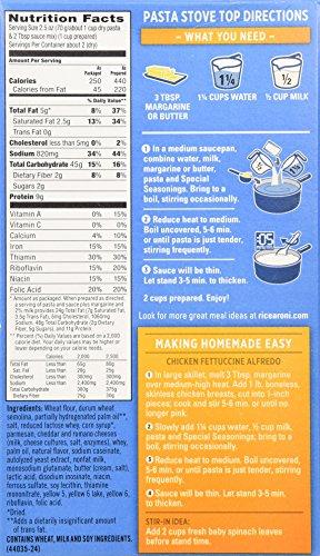 Pasta Roni Pasta Roni, Fettuccine Alfredo, 4.7oz Box (Pack of 6)