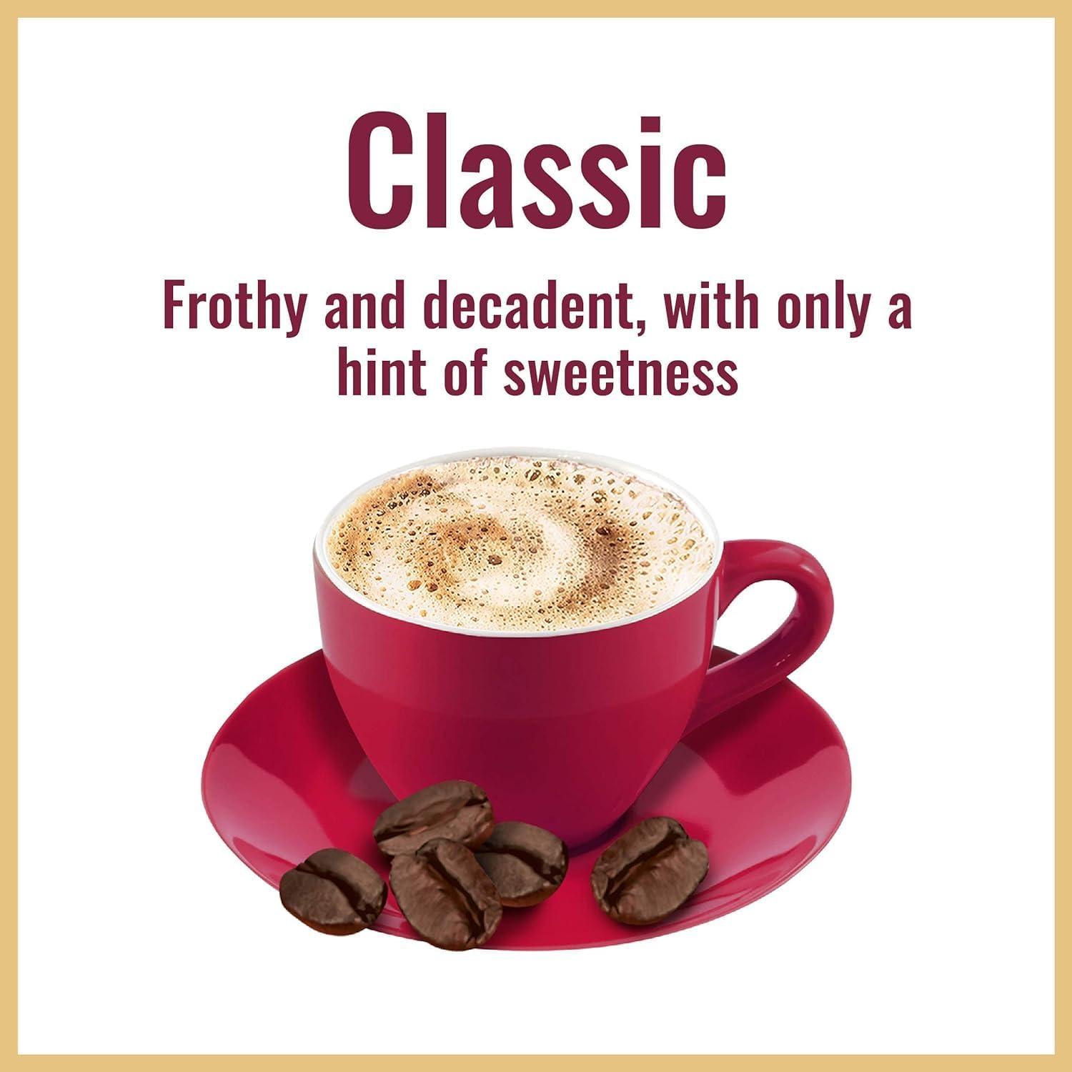 Hills Bros Hills Bros. Flavor Coffee (Classic Cappuccino, 14 Ounce (Pack of 8)