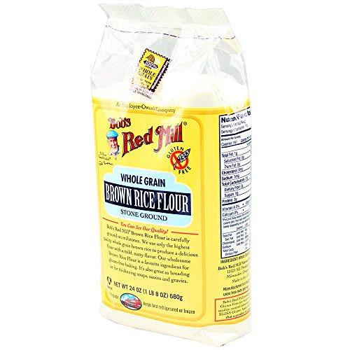 Bob's Red Mill Bob's Red Mill Gluten Free Brown Rice Flour, 24 Ounce (Pack of 4)