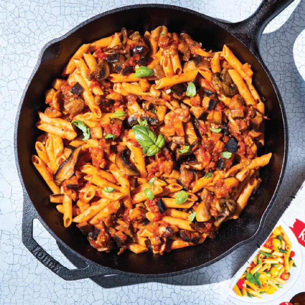 EXPLORE CUISINE Explore Cuisine Organic Red Lentil Penne Pasta, Non GMO, 8 Ounces (Pack Of 6)