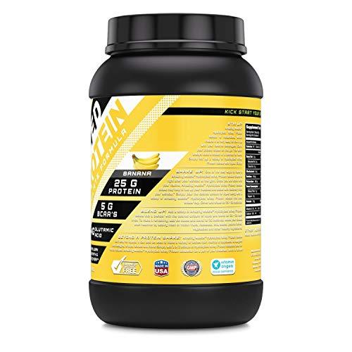 Amazing Nutrition Amazing Muscle Ultra Pure Hydrolyzed Whey Protein Isolate * Supports Lean Muscle Growth & Rapid Recovery (Banana)