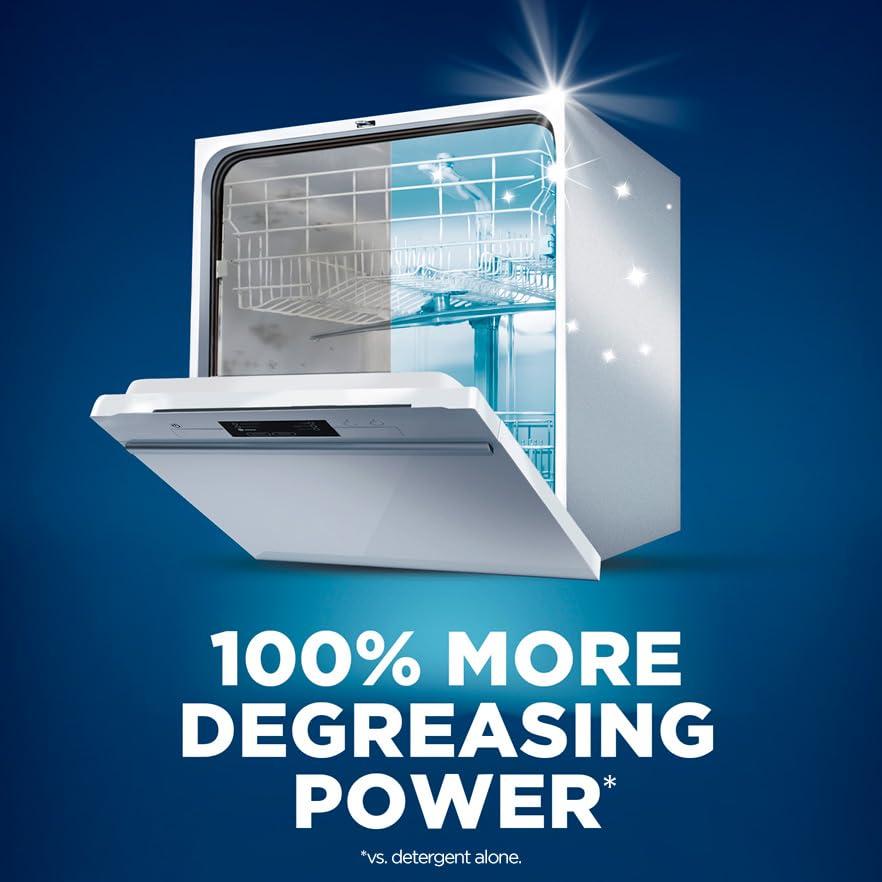 Finish Finish Dishwasher Cleaner Tablets, 12 count, Hygienically Cleans Hidden Grease, Use in Normal Cycle, Lemon Scented, 12 Month Supply