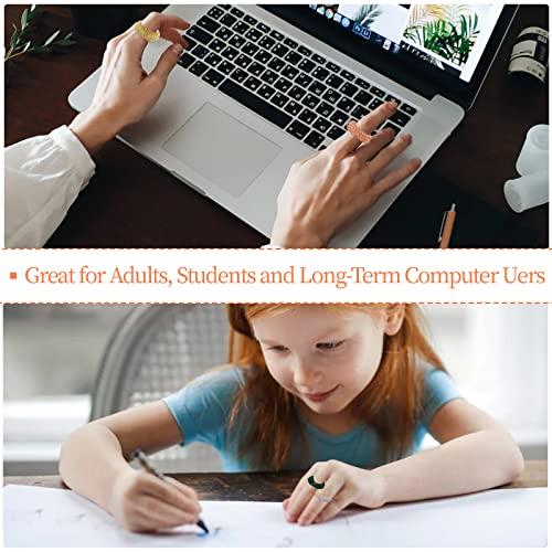 BLMHTWO BLMHTWO 12 Pack Acupressure Rings Stress Relief Rings Spike Ring Fidget Ring Sensory Rings Acupressure Massage Rings Trichotillomania Spiky Sensory Finger Rings Acupressure Ring for Men Women Adults