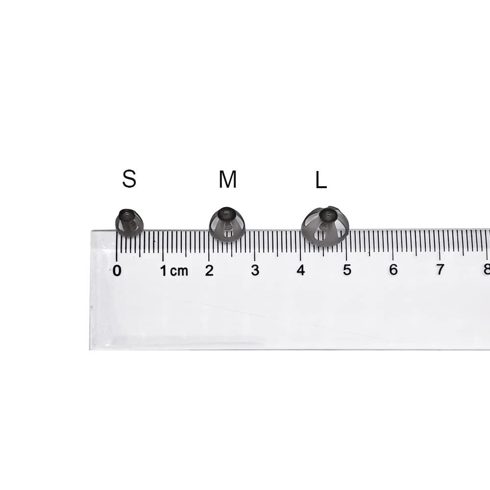 AroneMom Hearing Aid Domes Medium 8mm Open for GN Resound Hearing Aids Ear Tips Replacement