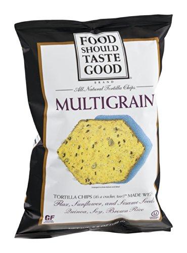 Food Should Taste Good Food Should Taste Good Tortilla Chips, Multigrain, Gluten Free, 5.5 oz (Pack of 12)