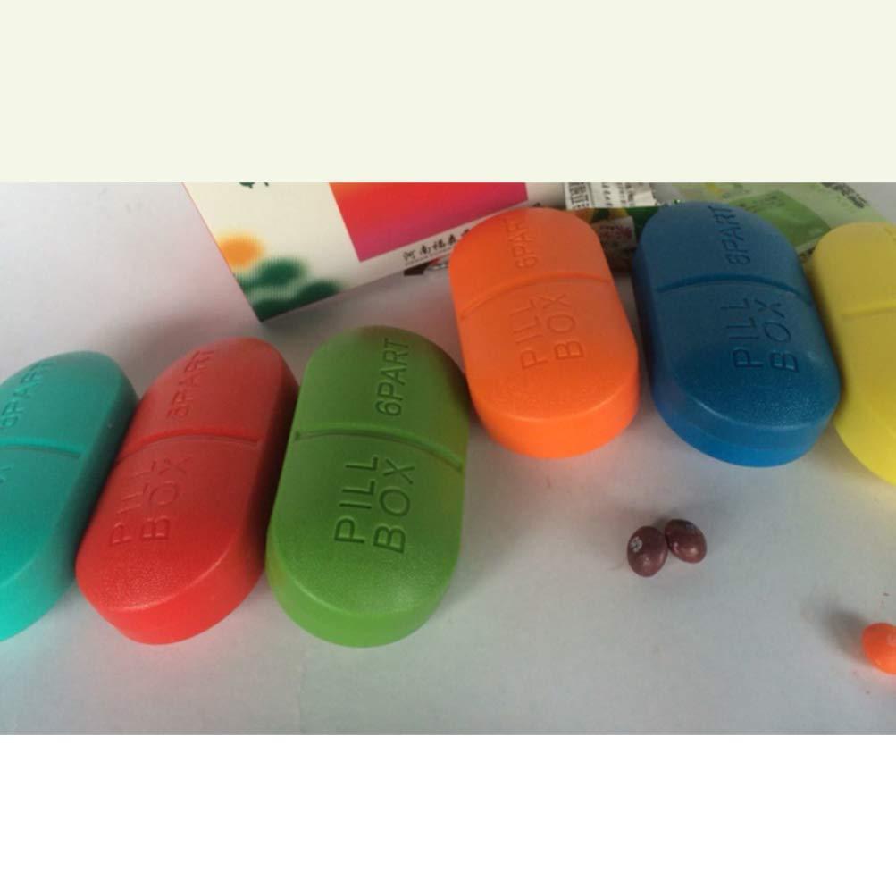 DOITOOL Small Pill Container Pill Case for Purse Mini Medicine Case Pill Holder Pill Organizer Medicine Chest Pill Box Capsule Travel Medicine Box