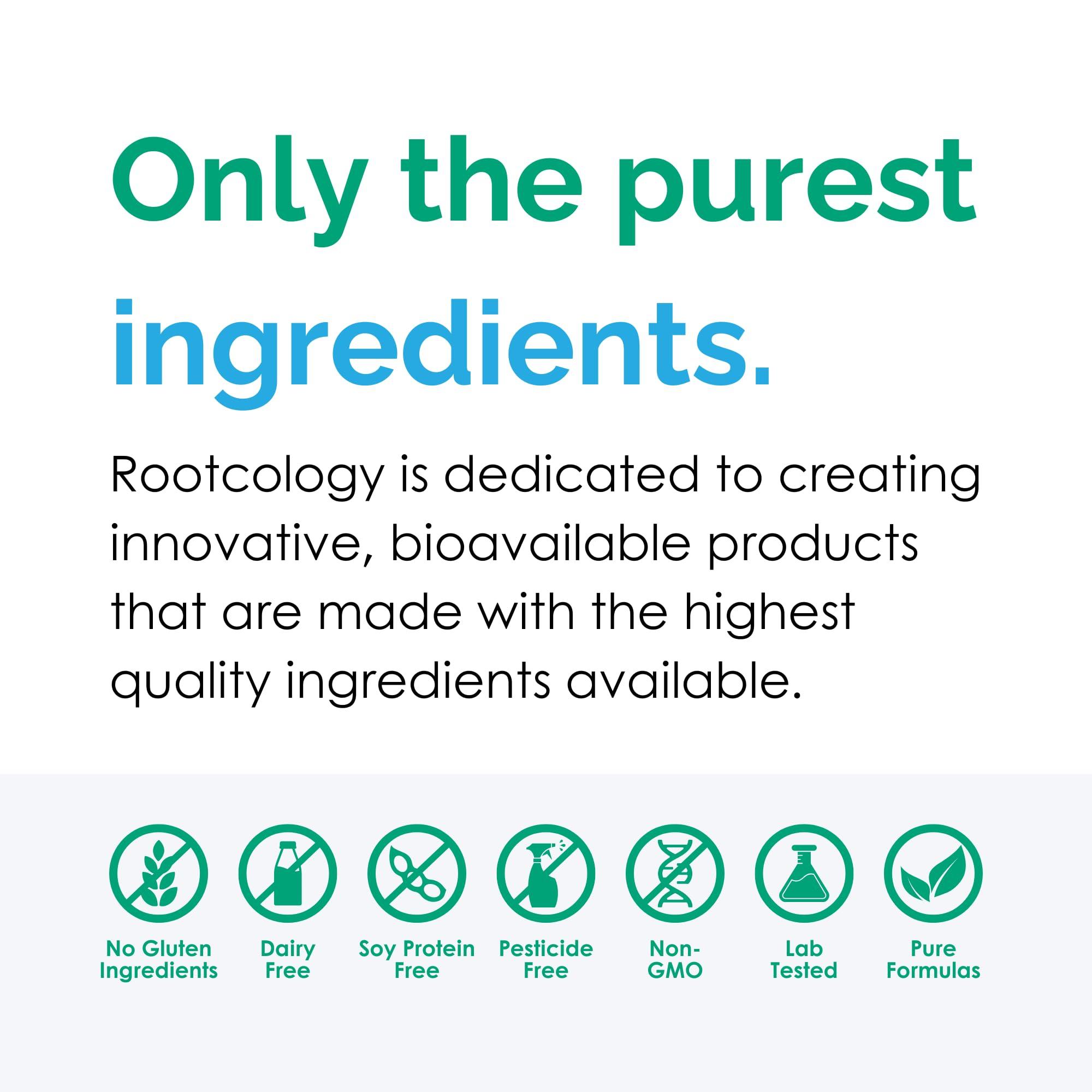 Rootcology Rootcology by Dr. Izabella Wentz | ProB 50 | 18 Shelf-Stable Probiotic Strains to Support Gut Health and Maintain Bowel Regularity with Bifidobacterium, Lactobacillus and More | 30 Vegetarian Capsules