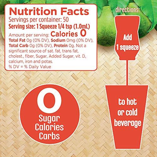 SPLENDA SPLENDA Monk Fruit Liquid Zero Calorie Sweetener Drops, 1.68 Fl Oz
