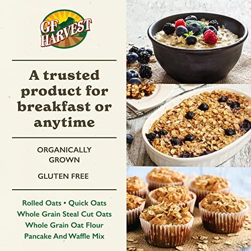 GF Harvest GF Harvest Gluten Free Organic Rolled Oats, 32 Ounce Bag, Pack of 2