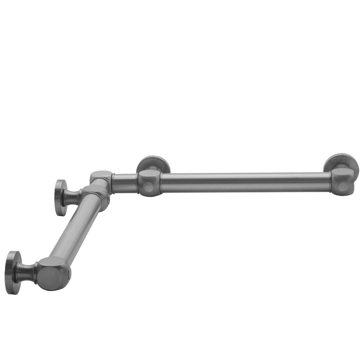 Jaclo Jaclo G70-24-32-IC-WH - G70 24" x 32" Inside Corner Grab Bar