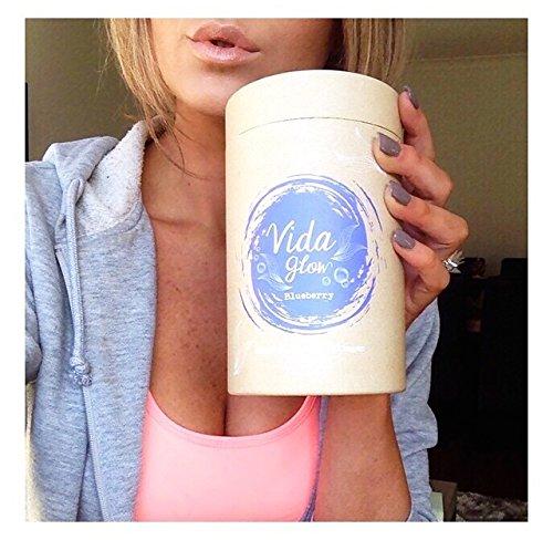 Vida Glow Vida Glow Marine Collagen Love Package Blueberry Flavor (90 x 3gram Serves)